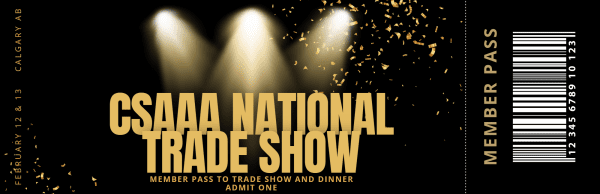 CSAAA Trade Show - MEMBER PASS