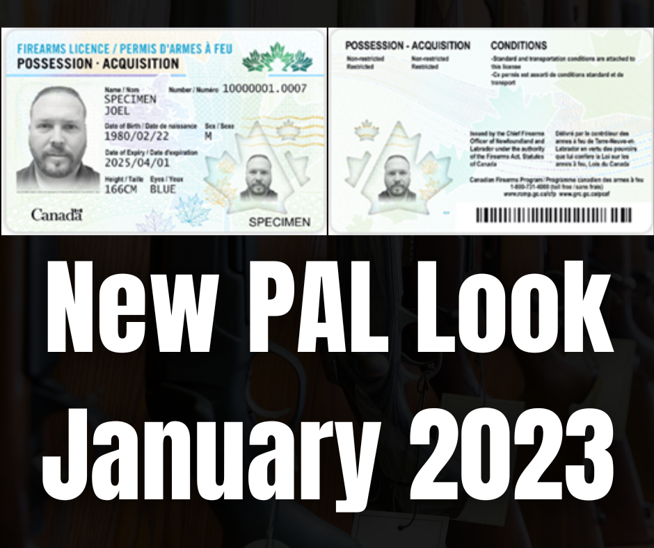 New PAL Look January 2023 Canadian Sporting Arms And Ammunition 
